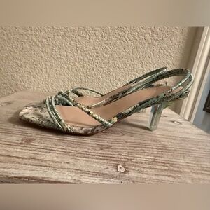 Aldo Green Strappy Heels for Special Occasions